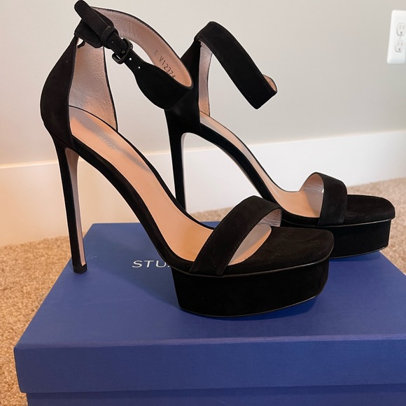 Stuart Weitzman Backuppalot Platform Sandal Heel - brand New!